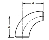 B16.9 Long Radius Reducing Elbows B16.9 Long Radius Reducing Elbows